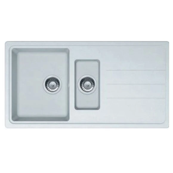 Carron Phoenix Janus 150 1.5 Bowl Synthetic Kitchen Sink - Arctic White - 114.0308.263 1 Carron Phoenix Janus 150 1.5 Bowl Synthetic Kitchen Sink - Arctic White - 114.0308.263