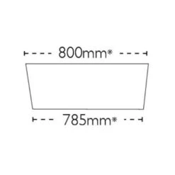 Carron Phoenix Belfast 200 2 Bowl Ceramic Kitchen Sink - 124.0477.749 -Home Kitchen 124.0477.749 technical2