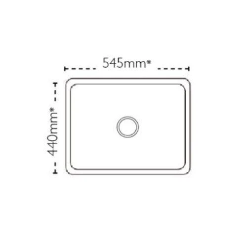 Carron Phoenix Carlow 105 1 Bowl Ceramic Kitchen Sink & Waste - 126.0659.184 2 Carron Phoenix Carlow 105 1 Bowl Ceramic Kitchen Sink & Waste - 126.0659.184 - Image 2