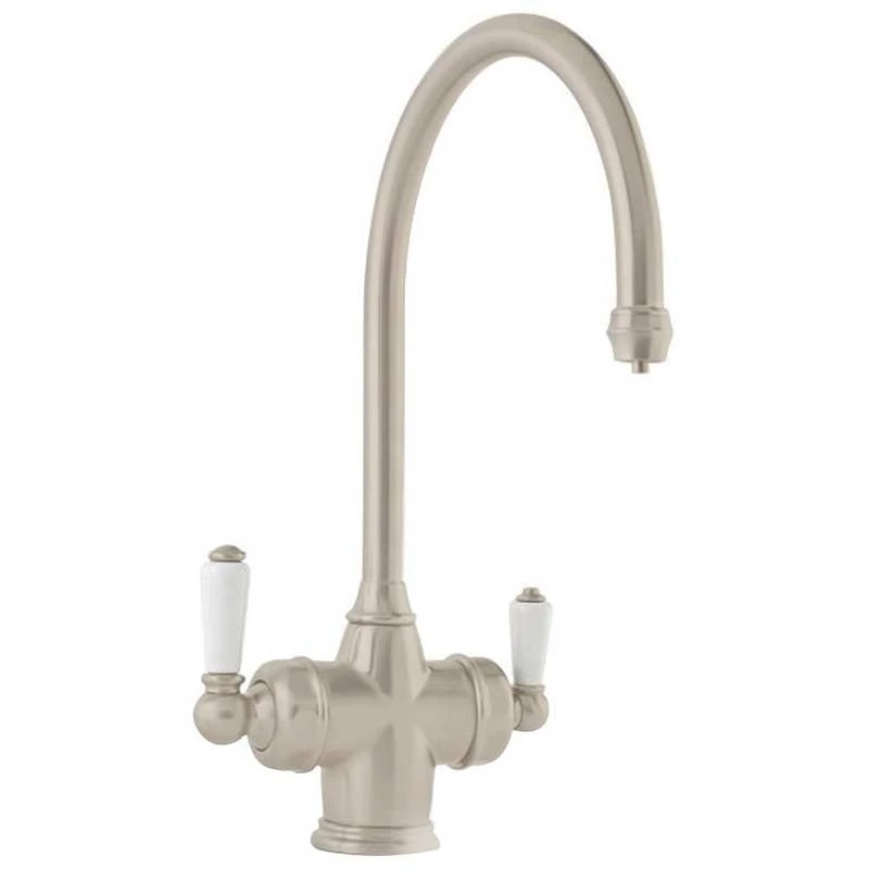 Perrin & Rowe 3-in-1 Hot Water Kitchen Tap - Nickel - 1937NI 1 Perrin & Rowe 3-in-1 Hot Water Kitchen Tap - Nickel - 1937NI