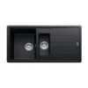Franke Basis 1.5 Bowl Fragranite Inset Sink Reversible BFG 651 - Onyx Black- 114.0253.258