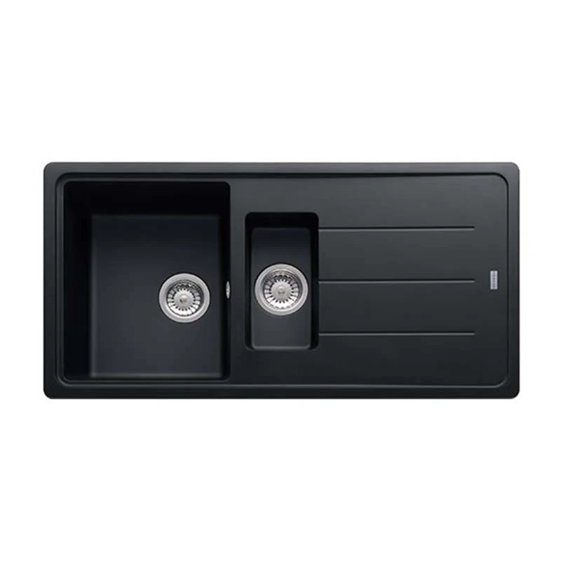 Franke Basis 1.5 Bowl Fragranite Inset Sink Reversible BFG 651 - Onyx Black- 114.0253.258 1 Franke Basis 1.5 Bowl Fragranite Inset Sink Reversible BFG 651 - Onyx Black- 114.0253.258