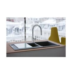 Franke Eos Neo Pull-Down Spray Tap - Stainless Steel - 115.0638.861 -Home Kitchen 1 1 115.0638.861 lifestyle