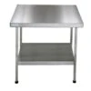 KWC DVS Midi Centre Preparation Table 650 X 1200mm F20613Z - Stainless Steel - 214.0000.141