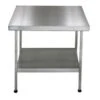KWC DVS Midi Centre Preparation Table 650 X 1500mm F20614Z - Stainless Steel - 214.0000.143