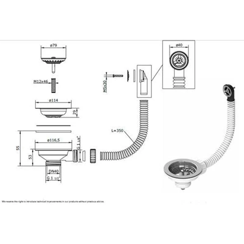 Blanco Waste Kit - 238476 2 Blanco Waste Kit - 238476 - Image 2