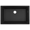 Hansgrohe S510-U660 Undermount Kitchen Sink 660 - Graphite Black - 43432170