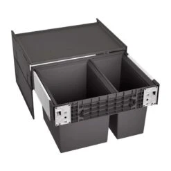 Blanco SELECT II 60/2 Waste Sorter For 600mm Base Cabinet - Black/Anthracite - 526203