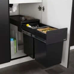 Blanco BOTTON II 30/2 Waste Sorter For 300mm Base Cabinet - Black/Anthracite - 526376 -Home Kitchen 5 2 526376 3