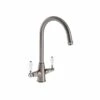 Abode Ludlow Monobloc Kitchen Tap Brushed Nickel - AT1216