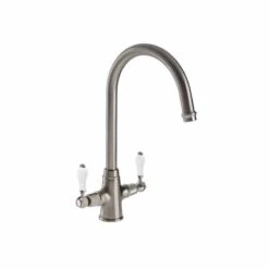 Abode Ludlow Monobloc Kitchen Tap Brushed Nickel - AT1216
