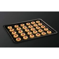 AEG DCK731110M Built-In Double Electric Oven - Stainless Steel -Home Kitchen aeg dck731110m even heat technology distribution cookies top view 1