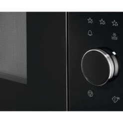 AEG MBB1756SEM Built In Microwave - Black -Home Kitchen aeg mbb1756sem touch functions and control knob front side view