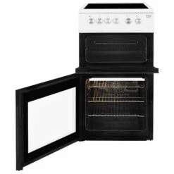 Beko KDVC563AW 50cm Electric Double Oven Ceramic Cooker - White -Home Kitchen b e beko kdvc563aw 2