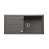Blanco METRA XL 6 S Silgranit 1 Bowl Inset Reversible Kitchen Sink - Volcano Grey - 527306