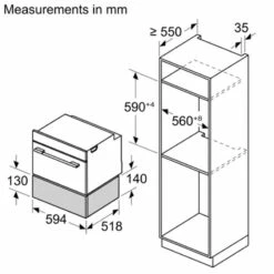 Bosch BIC7101B1B Series 8 Built-In Warming Drawer -Home Kitchen b o bosch bic7101b1b series 8 warming drawer dimensions