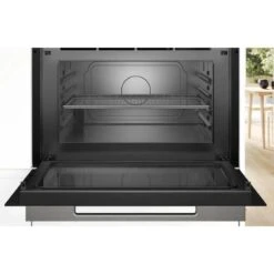 Bosch Series 8 CEG732XB1B Built In Compact Microwave & Grill - Black -Home Kitchen b o bosch series 8 ceg732xb1b 2