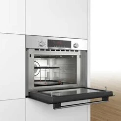 Bosch Series 4 CMA583MS0B Built-In Combination Microwave & Oven - Brushed Steel -Home Kitchen b o bosch cma583ms0b 2