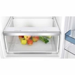 Bosch Series 4 KIV86VSE0G Built-In Low Frost 60/40 Fridge Freezer - White -Home Kitchen b o bosch kiv86vse0g 4