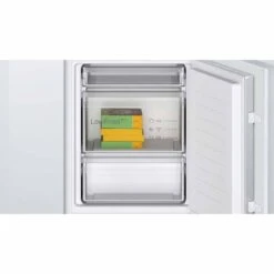 Bosch Series 4 KIV86VSE0G Built-In Low Frost 60/40 Fridge Freezer - White -Home Kitchen b o bosch kiv86vse0g 5