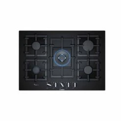 Bosch Series 6 PPQ7A6B90 75cm Gas Hob - Black