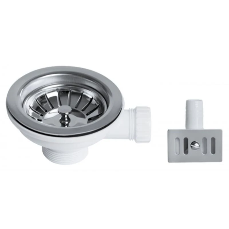 Bristan Economy Basket Strainer Sink Waste With Overflow - Chrome - W SNK4 C 1 Bristan Economy Basket Strainer Sink Waste With Overflow - Chrome - W SNK4 C