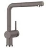 Blanco LINUS-S Silgranit Look Kitchen Mixer Tap With Pull-Out Spray - Volcano Grey - 526958