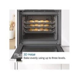 Bosch Series 4 MBS533BB0B Built-In Double Electric Oven - Black -Home Kitchen bosch mbs533bb0b 4