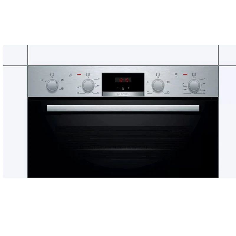 Bosch Series 2 MHA133BR0B Built-In Double Electric Oven - Brushed Steel 2 Bosch Series 2 MHA133BR0B Built-In Double Electric Oven - Brushed Steel - Image 2