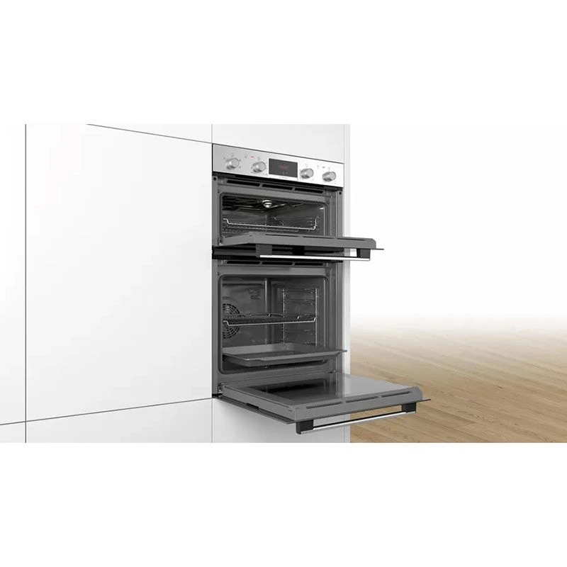 Bosch Series 2 MHA133BR0B Built-In Double Electric Oven - Brushed Steel 4 Bosch Series 2 MHA133BR0B Built-In Double Electric Oven - Brushed Steel - Image 4