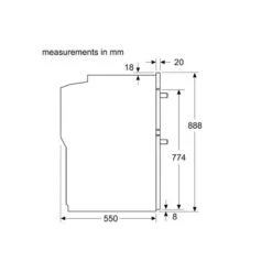 Bosch Series 2 MHA133BR0B Built-In Double Electric Oven - Brushed Steel 14 Bosch Series 2 MHA133BR0B Built-In Double Electric Oven - Brushed Steel -Home Kitchen bosch mha133br0b 6