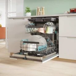 Candy Rapido CI6C4F1PMW-80 Fully-Integrated 16 Place Dishwasher - White 13 Candy Rapido CI6C4F1PMW-80 Fully-Integrated 16 Place Dishwasher - White -Home Kitchen c a candy ci6c4f1pmw 80 f i 16 place dishwasher lifestyle2
