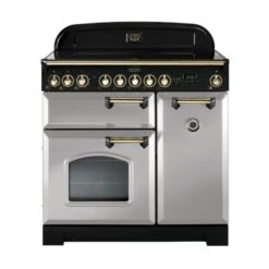 Rangemaster Classic Deluxe 90 Induction Royal Pearl Brass - CDL90EIRP/B