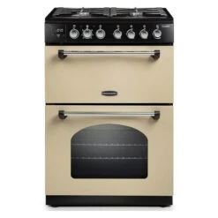 Rangemaster Classic 60 Dual Fuel Cooker - Cream & Chrome - CLA60DFFCR/C