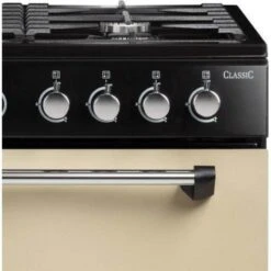 Rangemaster Classic 60 Dual Fuel Cooker - Cream & Chrome - CLA60DFFCR/C 6 Rangemaster Classic 60 Dual Fuel Cooker - Cream & Chrome - CLA60DFFCR/C -Home Kitchen c l cla60dffcrc 3