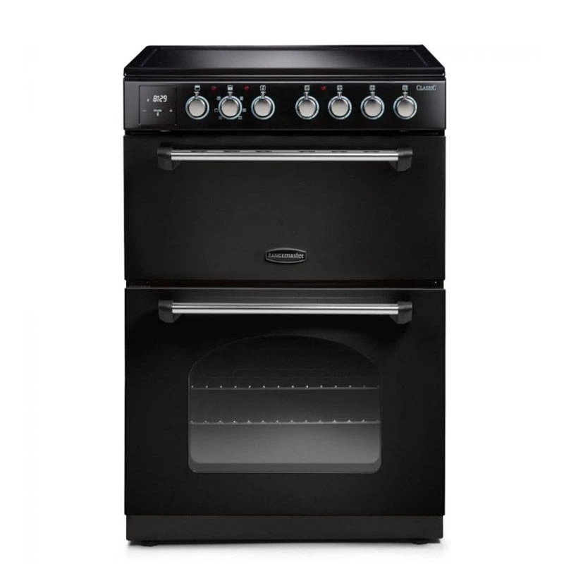 Rangemaster Classic 60 Electric Induction Cooker - Black & Chrome - CLA60EIBL/C 1 Rangemaster Classic 60 Electric Induction Cooker - Black & Chrome - CLA60EIBL/C