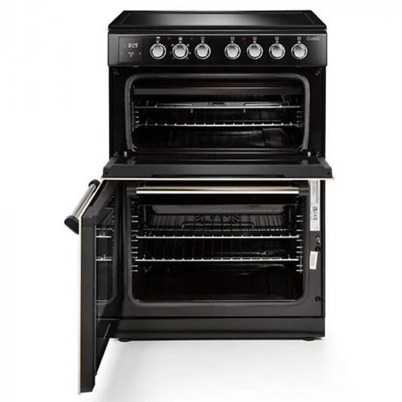 Rangemaster Classic 60 Electric Induction Cooker - Black & Chrome - CLA60EIBL/C 2 Rangemaster Classic 60 Electric Induction Cooker - Black & Chrome - CLA60EIBL/C - Image 2