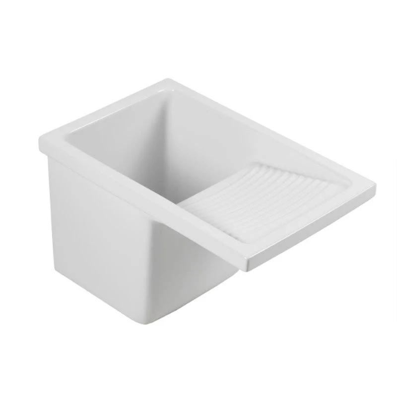 Thomas Denby Small Ceramic Laundry Sink - White - CLS 2 Thomas Denby Small Ceramic Laundry Sink - White - CLS - Image 2