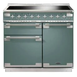 Rangemaster Elise 100cm Induction Range Cooker - Mineral Green - ELS100EIMG/