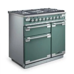 Rangemaster Elise 100cm Induction Range Cooker - Mineral Green - ELS100EIMG/ -Home Kitchen e l els100eimg 3