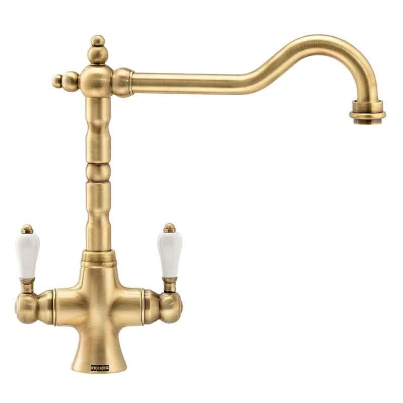 Franke Cotswold Two Lever Tap - Brass - 115.0689.617 1 Franke Cotswold Two Lever Tap - Brass - 115.0689.617
