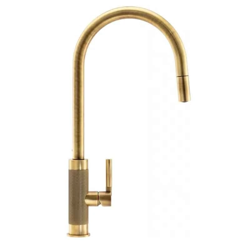 Franke Tessuto Single Lever Pull-Down Nozzle Tap - Brass - 115.0692.199 1 Franke Tessuto Single Lever Pull-Down Nozzle Tap - Brass - 115.0692.199