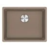 Franke Maris 1 Bowl Undermount Fragranite Kitchen Sink MRG 110-52 - Oyster - 125.0688.507