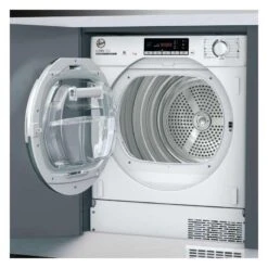 Hoover H500 BATD H7A1TCE-80 B/I 7kg Dryer - White W/Chrome Door -Home Kitchen h o hoover batdh7a1tce 80 lifestyle1