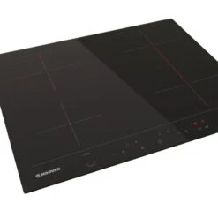 Hoover H300 HH64DBB3P 60cm Ceramic Hob - Black Glass -Home Kitchen h o hoover hh64dbb3p front1