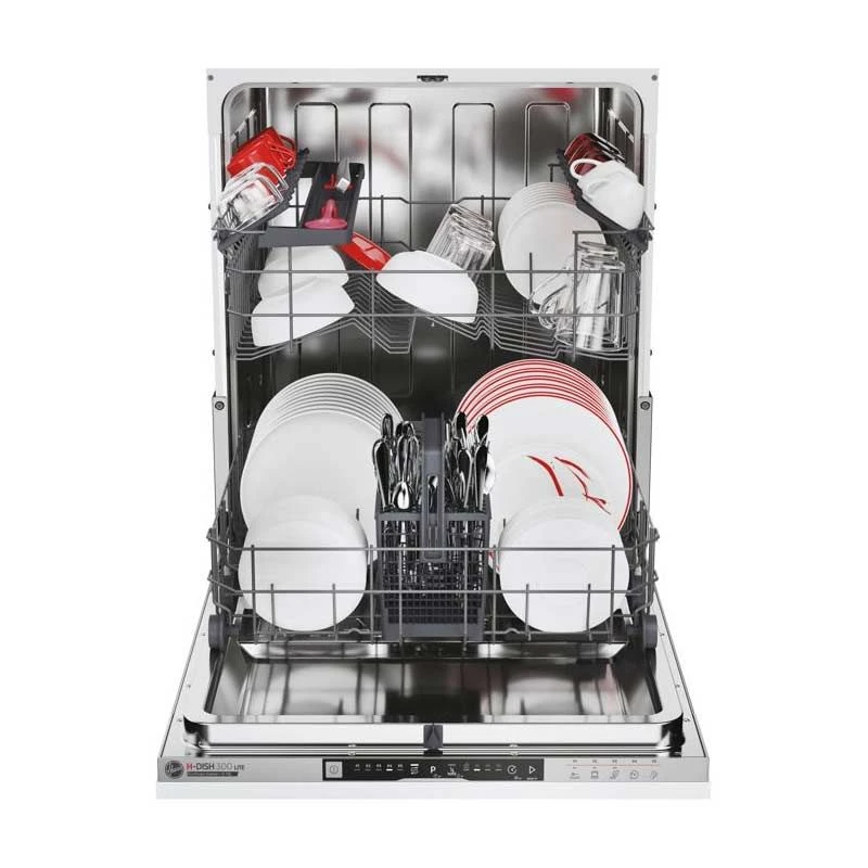 Hoover H300 HI 3E9E0S-80 F/I 13 Place Dishwasher - White 4 Hoover H300 HI 3E9E0S-80 F/I 13 Place Dishwasher - White - Image 4