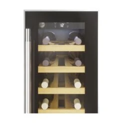 Hoover H500 HWCB 30 UK/N 30cm Wine Cooler - Black Glass & Stainless Steel 8 Hoover H500 HWCB 30 UK/N 30cm Wine Cooler - Black Glass & Stainless Steel -Home Kitchen h o hoover hwcb30ukn front1