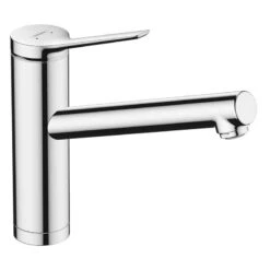 Hansgrohe Zesis M33 Single Lever Kitchen Mixer Tap 160 With Collapsible Body 1Jet - Chrome - 74805000