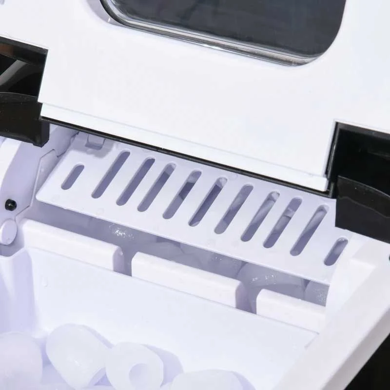 HOMCOM 12kg Portable Countertop Ice Maker Machine - Black - 800-063V70 8 HOMCOM 12kg Portable Countertop Ice Maker Machine - Black - 800-063V70 - Image 8