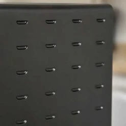 HOMCOM 1400W 21 Litre Mini Countertop Oven & Grill - Black - 800-085V70 -Home Kitchen homcom 800085v70 side view